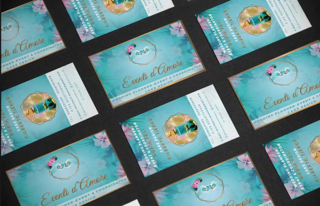 Biglietti da visita wedding planner