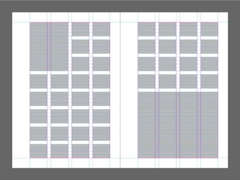 Griglia per la costruzioni di progetti grafici