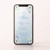 Azzurro di Luce invito digitale personalizzabile