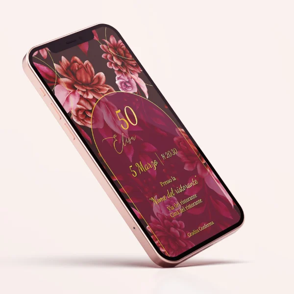 Nuance invito digitale personalizzato