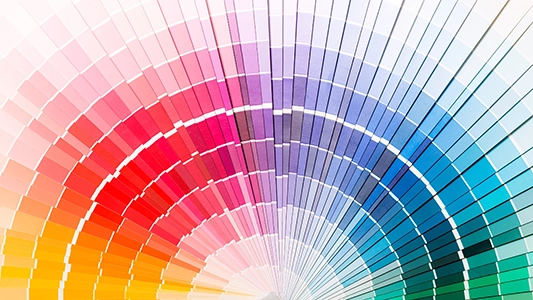 La psicologia del colore del design