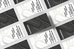 progettazione grafica card identity