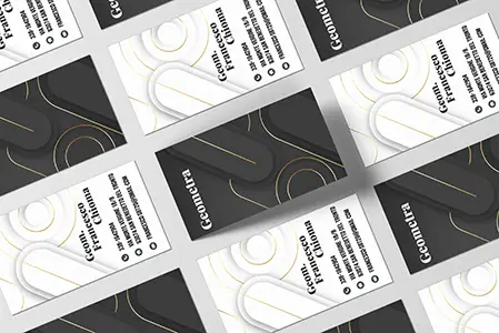 progettazione grafica card identity