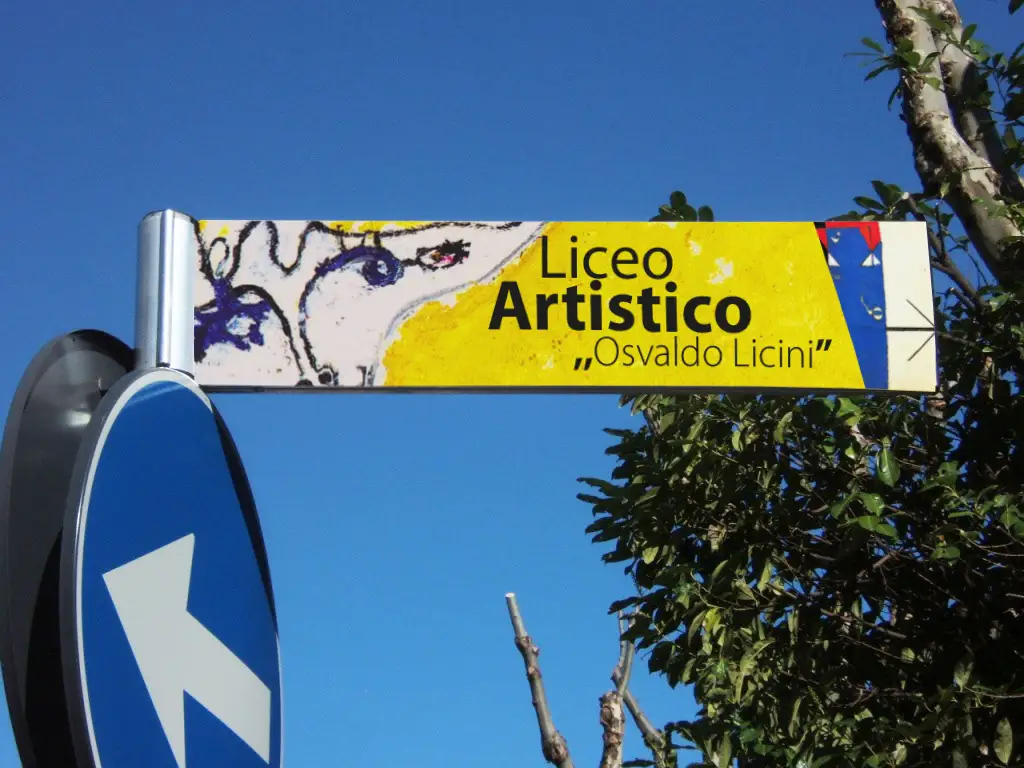 Insegna Osvaldo Licini