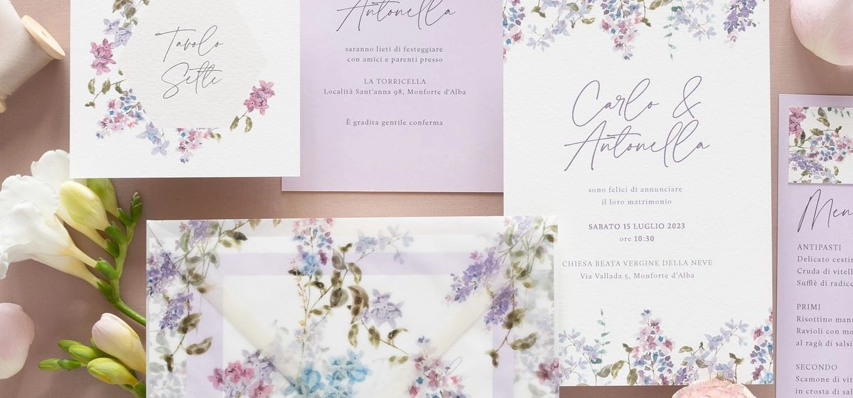 partecipazione matrimonio